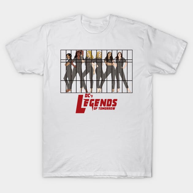 Legendary Cell Block Tango Mashup v1 T-Shirt by RotemChan